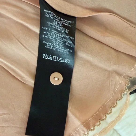 Anthropologie Blush Pink Layered Dress - Picture 4 of 5